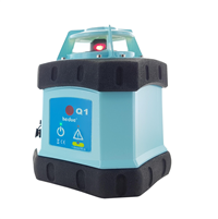 Laser obrotowy hedue Q1 w systainerze wraz z odbiornikiem E2